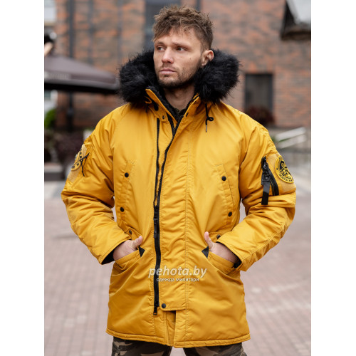 Куртка Аляска HUSKY Compass Yellow/Black | Nord Denali фото 1