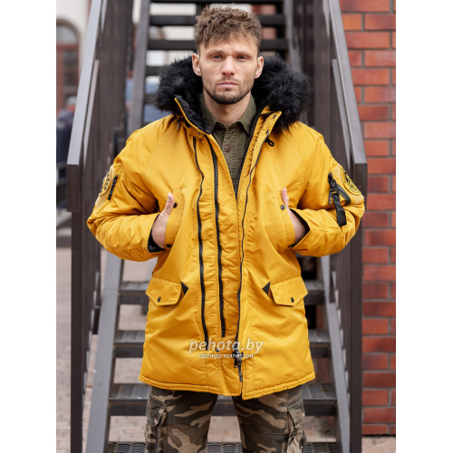 Куртка Аляска HUSKY Compass Yellow/Black | Nord Denali фото 12