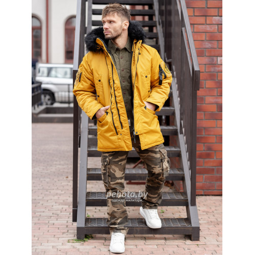 Куртка Аляска HUSKY Compass Yellow/Black | Nord Denali фото 13