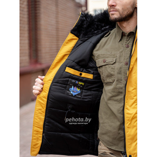 Куртка Аляска HUSKY Compass Yellow/Black | Nord Denali фото 9
