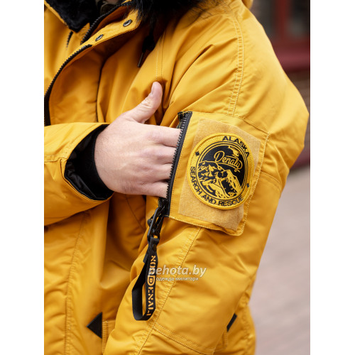 Куртка Аляска HUSKY Compass Yellow/Black | Nord Denali фото 8