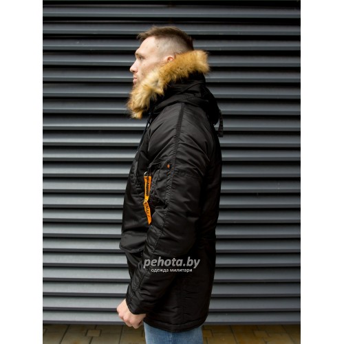 Куртка Аляска HUSKY DENALI Black/Black | Nord Denali фото 8