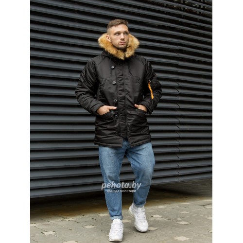 Куртка Аляска HUSKY DENALI Black/Black | Nord Denali фото 2