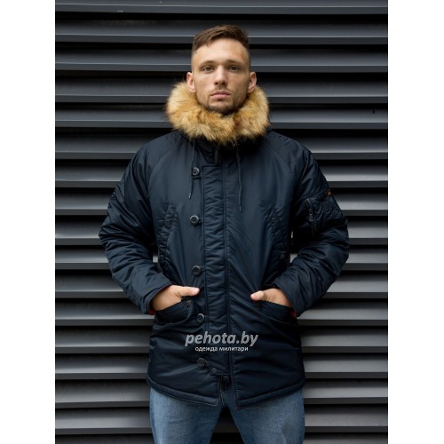 Куртка Аляска HUSKY DENALI Ink/Red | Nord Denali фото 9