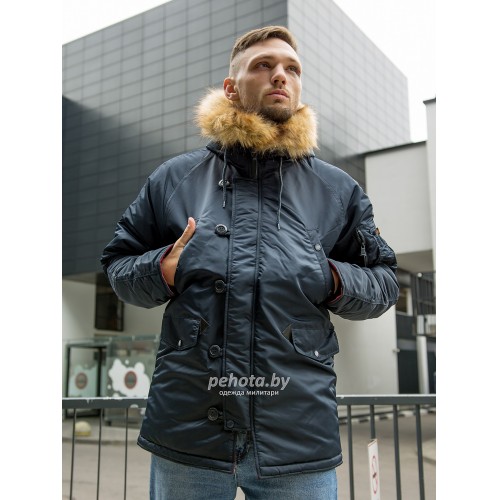 Куртка Аляска HUSKY DENALI Ink/Red | Nord Denali фото 10