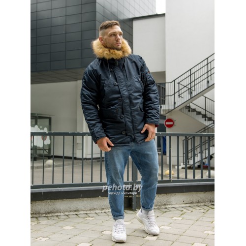 Куртка Аляска HUSKY DENALI Ink/Red | Nord Denali фото 11