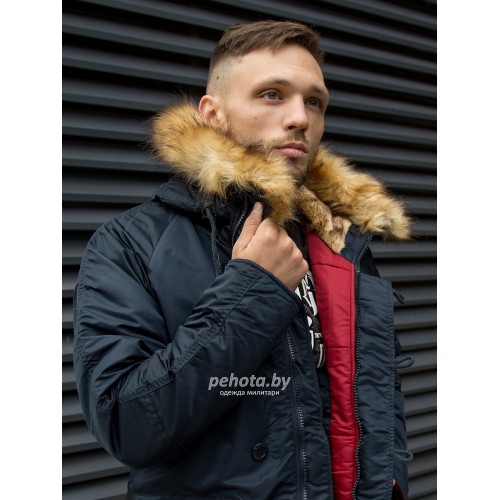 Куртка Аляска HUSKY DENALI Ink/Red | Nord Denali фото 8