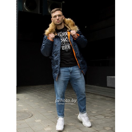 Куртка Аляска HUSKY Rep.Blue/Orange | Nord Denali фото 5