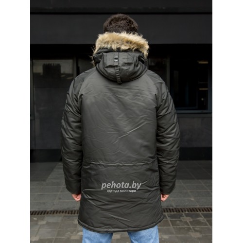 Куртка Аляска HUSKY Long Beluga/Orange | Apolloget фото 7