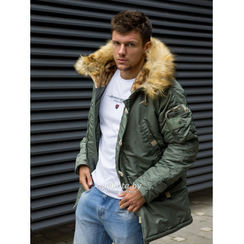 Куртка Аляска Husky MILITARY 2019 Olive Green | Nord Denali фото 4