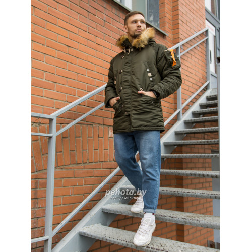 Куртка Аляска Husky MILITARY 2019 Rep.Grey | Nord Denali фото 4