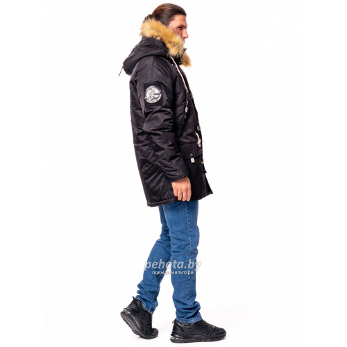 Куртка Аляска Husky MILITARY 2024 Black | Nord Denali фото 3