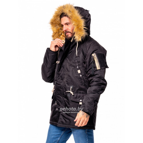 Куртка Аляска Husky MILITARY 2024 Black | Nord Denali фото 5