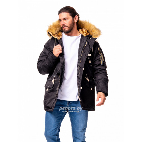 Куртка Аляска Husky MILITARY 2024 Black | Nord Denali фото 1