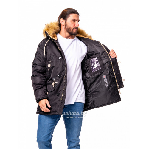 Куртка Аляска Husky MILITARY 2024 Black | Nord Denali фото 4