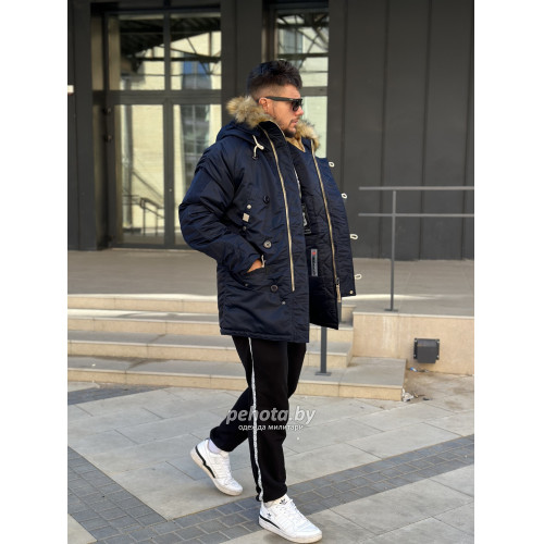 Куртка Аляска HUSKY Military 2024 Ink/Ink | Nord Denali фото 2