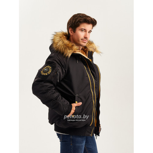 Куртка Аляска HUSKY N2B Compass Black/Yellow | Nord Denali фото 17