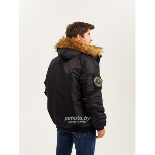 Куртка Аляска HUSKY N2B Compass Black/Yellow | Nord Denali фото 19