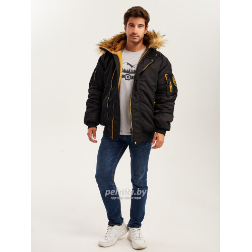 Куртка Аляска HUSKY N2B Compass Black/Yellow | Nord Denali фото 14