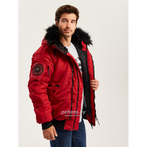 Куртка Аляска HUSKY N2B Compass Red/Black | Nord Denali фото 13
