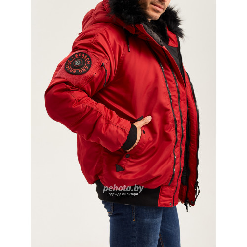 Куртка Аляска HUSKY N2B Compass Red/Black | Nord Denali фото 6