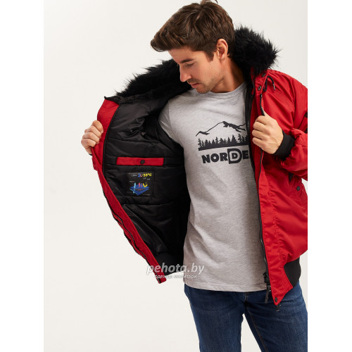 Куртка Аляска HUSKY N2B Compass Red/Black | Nord Denali фото 3