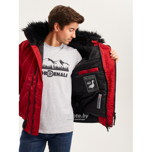 Куртка Аляска HUSKY N2B Compass Red/Black | Nord Denali фото 4