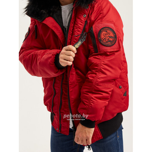 Куртка Аляска HUSKY N2B Compass Red/Black | Nord Denali фото 5