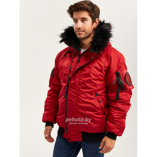 Куртка Аляска HUSKY N2B Compass Red/Black | Nord Denali фото 7