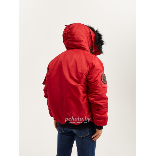 Куртка Аляска HUSKY N2B Compass Red/Black | Nord Denali фото 9