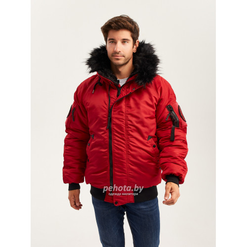 Куртка Аляска HUSKY N2B Compass Red/Black | Nord Denali фото 11