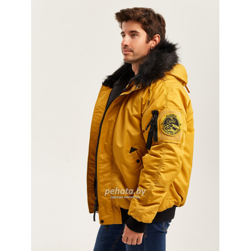 Куртка Аляска HUSKY N2B Compass Yellow/Black | Nord Denali фото 12