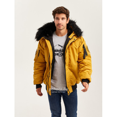 Куртка Аляска HUSKY N2B Compass Yellow/Black | Nord Denali фото 13