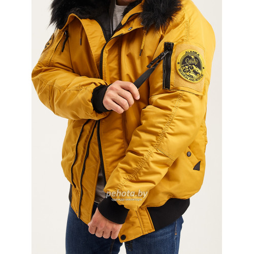 Куртка Аляска HUSKY N2B Compass Yellow/Black | Nord Denali фото 6