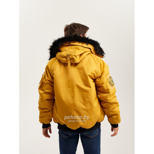 Куртка Аляска HUSKY N2B Compass Yellow/Black | Nord Denali фото 2