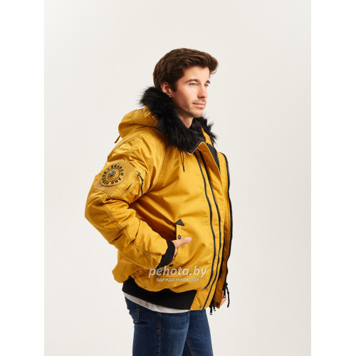 Куртка Аляска HUSKY N2B Compass Yellow/Black | Nord Denali фото 11