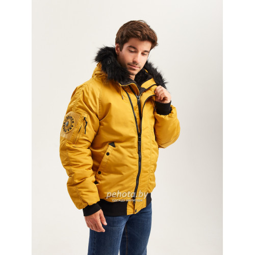 Куртка Аляска HUSKY N2B Compass Yellow/Black | Nord Denali фото 5