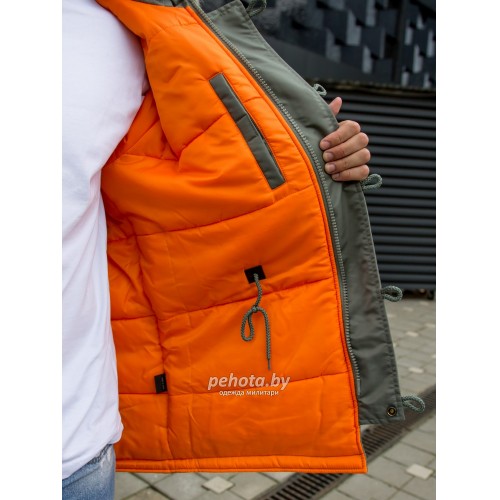 Куртка Аляска HUSKY Olive/Orange | Nord Storm фото 15