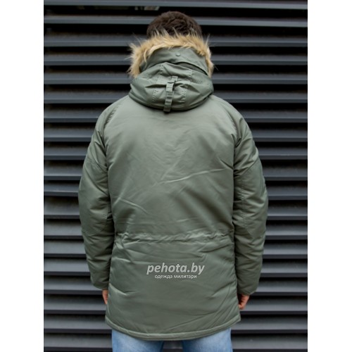 Куртка Аляска HUSKY Olive/Orange | Nord Storm фото 13