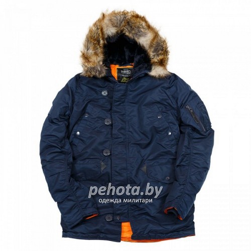 Куртка Аляска HUSKY Rep.Blue/Orange | Nord Storm фото 8