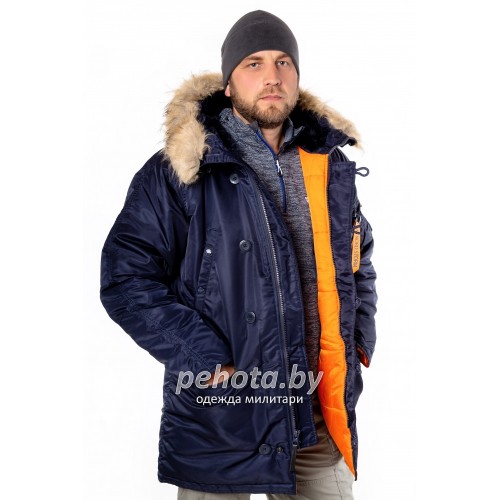 Куртка Аляска HUSKY Rep.Blue/Orange | Nord Storm фото 7