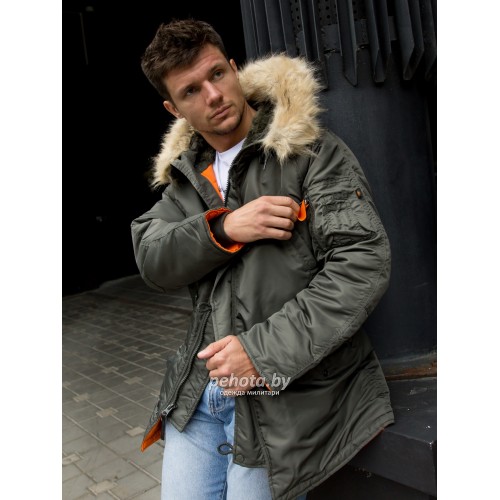 Куртка Аляска HUSKY Rep.Grey/Orange | Nord Storm фото 6