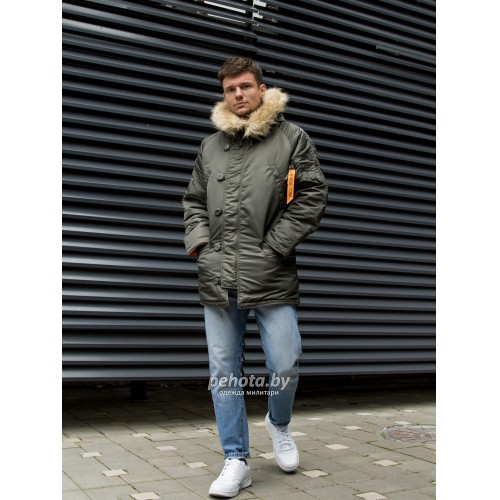 Куртка Аляска HUSKY Rep.Grey/Orange | Nord Storm фото 9