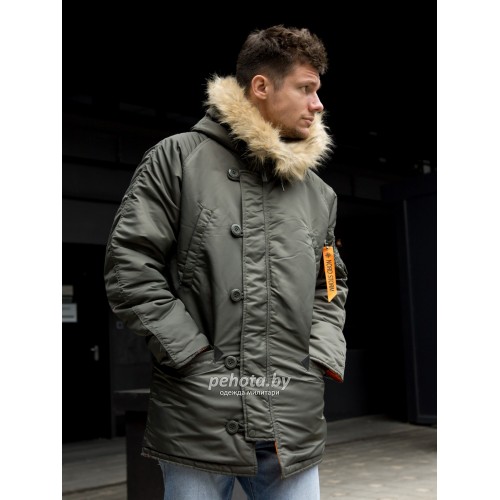 Куртка Аляска HUSKY Rep.Grey/Orange | Nord Storm фото 2