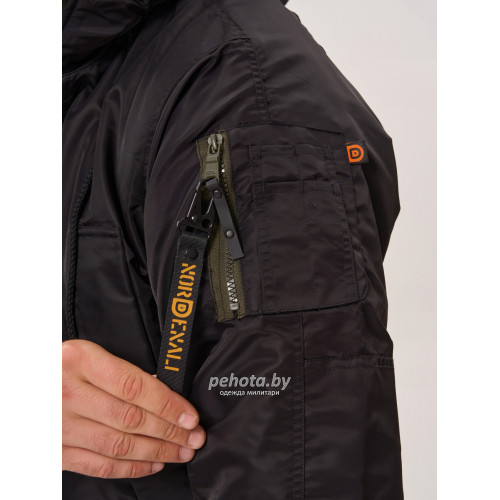 Куртка Аляска HUSKY Short 2.0 Black/Silver | Nord Denali фото 9