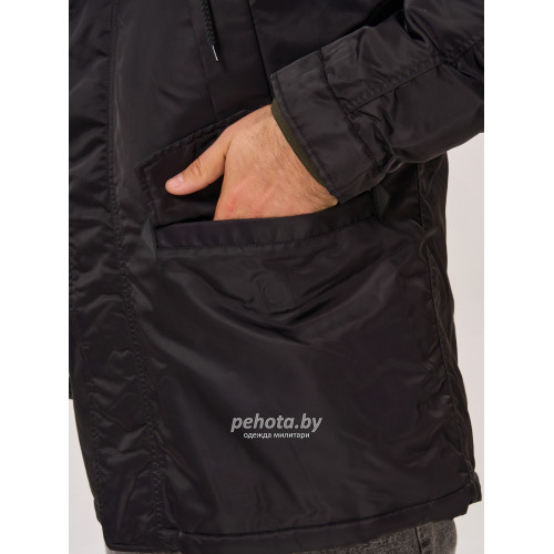 Куртка Аляска HUSKY Short 2.0 Black/Silver | Nord Denali фото 11