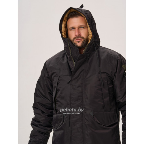 Куртка Аляска HUSKY Short 2.0 Black/Silver | Nord Denali фото 7