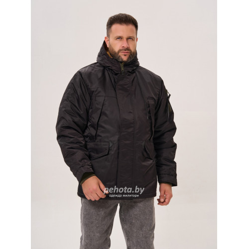 Куртка Аляска HUSKY Short 2.0 Black/Silver | Nord Denali фото 2