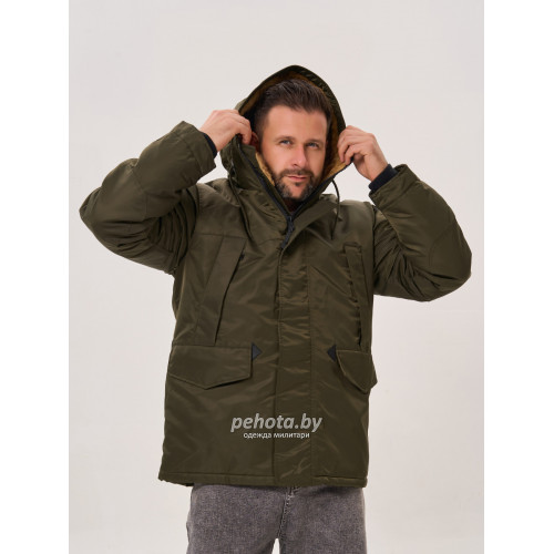 Куртка Аляска HUSKY Short 2.0 Rep Grey/Silver | Nord Denali фото 7