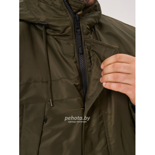 Куртка Аляска HUSKY Short 2.0 Rep Grey/Silver | Nord Denali фото 8